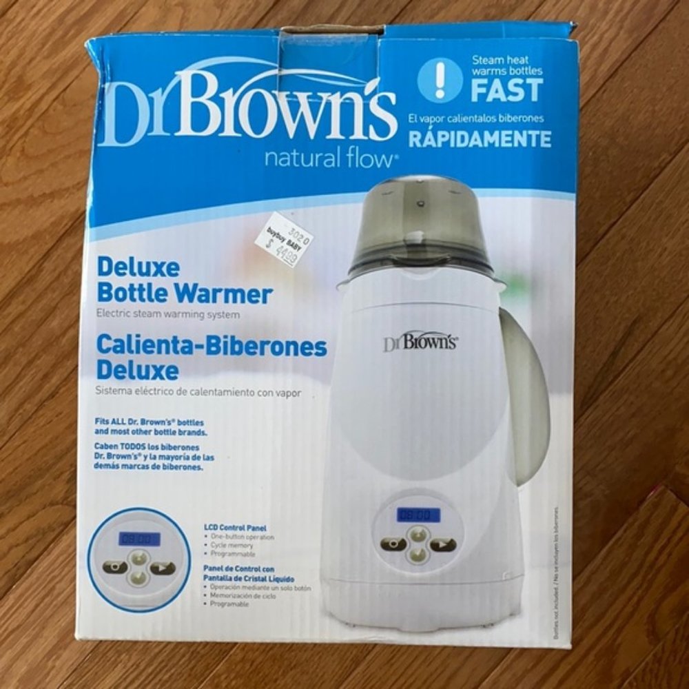 NIB Dr. Brown’s Natural Flow® Deluxe Baby Bottle Warmer